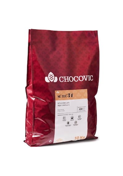 Chocovic Sütlü Pul Kuvertür 10 Kg