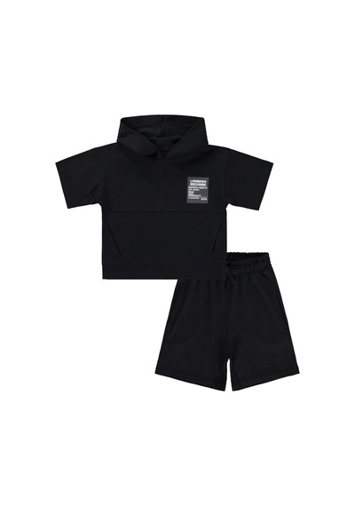 Civil Boys Urban Etiketli 2-5 Yaş Takım - Siyah