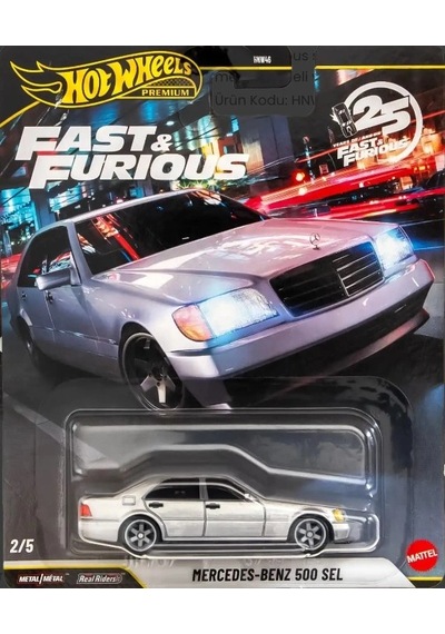 Hot Wheels Premium Fast & Furious 25. Years - Hnw46-979n