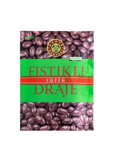 Kahve Dünyası Sütlü Çikolatalı Antep Fıstıklı Draje 60 G - 6 Adet Tarı