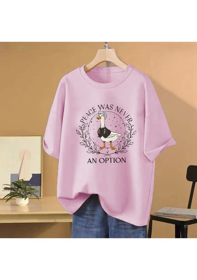 Flood Of Style Yaz Kaz Astarion Honk T-shirt Erkekler Kadınlar Açık Macera Unisex Boy Kısa Kollu T Shir Pembe