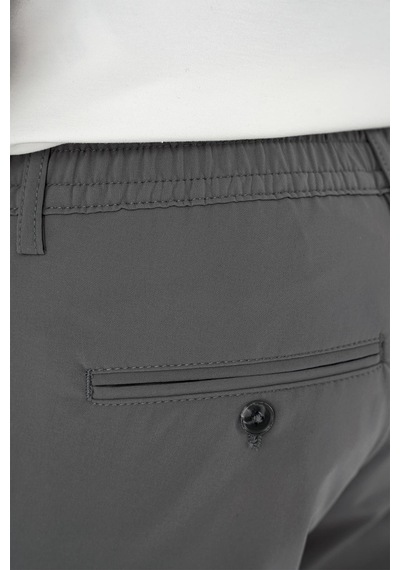 Efor Comfort Fit Beli Lastikli Yan Cep Füme Jogger Pantolon P 1150 Füme