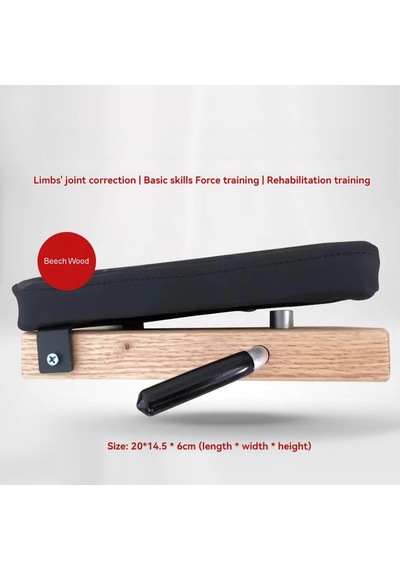 Kayropraktik Speeder Board - Profesyonel Omurga Ayarlama Aracı - Ayak, Ayak Bileği, Diz, Omuz Ve Bilek Hizalaması - 8" X 6" X 2,4" , Doğal