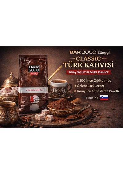 Elleggi Classic Türk Kahvesi 500 Gram