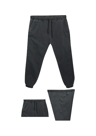Erkek Büyük Beden 100 Kilo-180 Kilo Arası İçin Uygun Likralı Jogger Kot Pantolon Antrasit Erkek Büyük Beden 100 Kilo-180 Kilo Arası İçin Uygun Likralı Jogger Kot Pantolon Antrasit