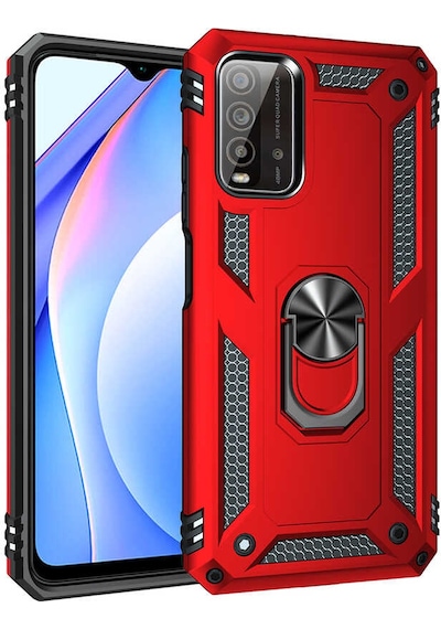 Xiaomi Poco M3 Kılıf Zore Vega Kapak Siyah