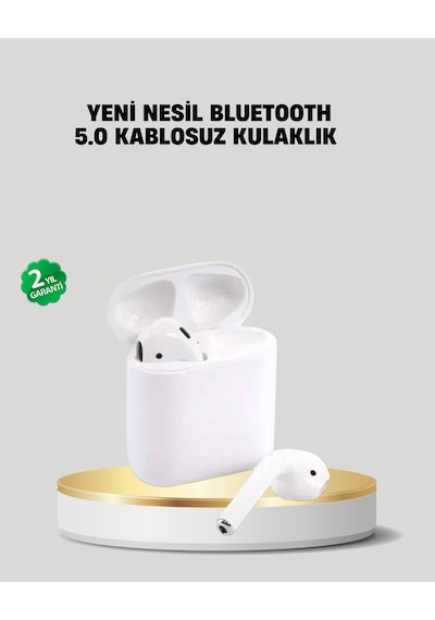 2. Nesil Bluetooth 5.0 Kablosuz Kulaklık Su Geçirmez Hd Ses Diğer