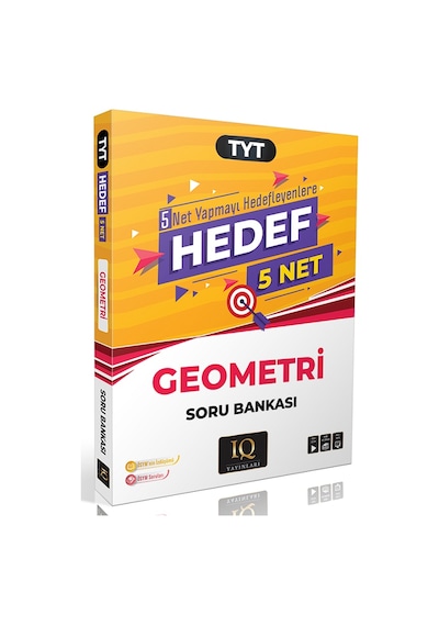 Iq Yayınları Yks Tyt Geometri Hedef 5 Net Soru Bankası Iq Yayınları