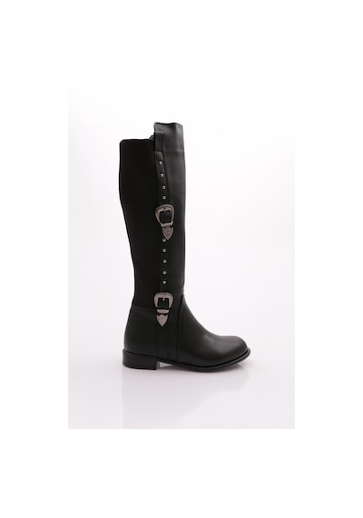 Dgn 502 Kadin Çizme 502-1557-R1534 Siyah