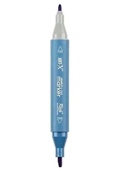 Rich Klm-17956 Art-x Sketch Marker Kalem Duo 271 Levandar Standart