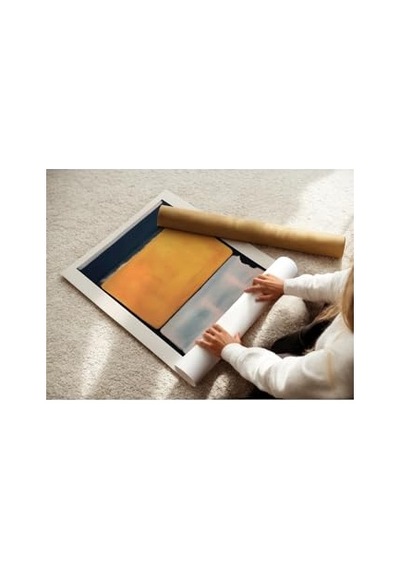 Rothko Çerçevesiz Poster, Modern Dekoratif Çerçevesiz Poster, Tablo, Rothko-4, 21 X 30