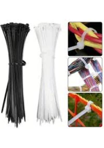 Ramart 4,8x250 Kablo Bağı 10 Paket 1000 Adet Beyaz