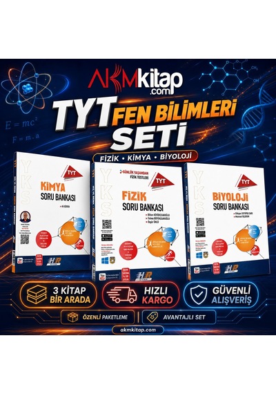Hız Ve Renk Tyt Fizik Kimya İle Biyoloji Soru Bankası Seti 3 Kitap