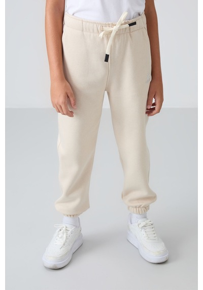 Tommylife Tommy Life Bej Pamuklu Kalın İçi Tüylü Yumuşak Dokulu Standart Fit Baskılı Erkek Çocuk Eşofman Alt - 11225 Bej