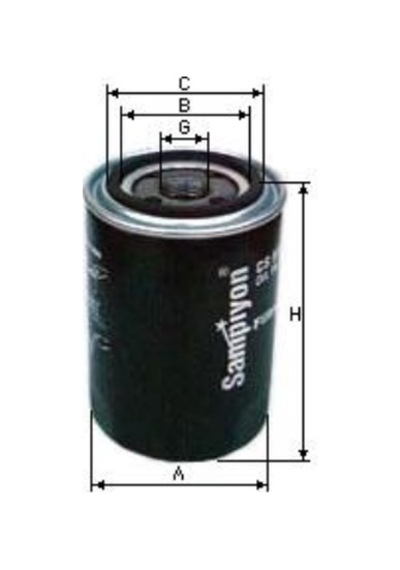 Şampiyon Cs 0033 Tempra Dar Yağ Filtresi