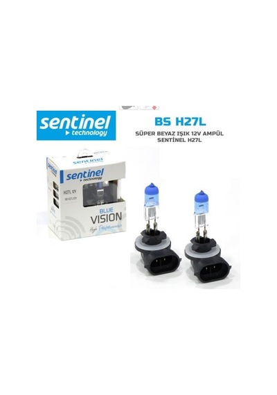 Sentınel Süper Beyaz Isık Ampül H27-2w