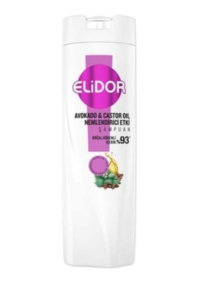 Avokado Ve Castor Oil İle Şampuan 400ml, Nemlendirici Etki