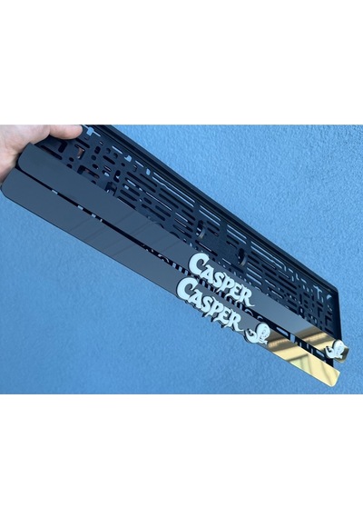 Plakam54 Casper 3d Pleksi Araba Plakalığı
