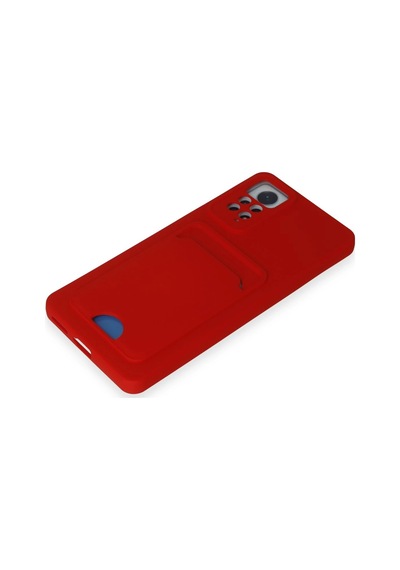 Newface - 896 - Xiaomi Redmi Note 11 Pro Kılıf Kelvin Kartvizitli Silikon - Novapazr - - Kırmızı