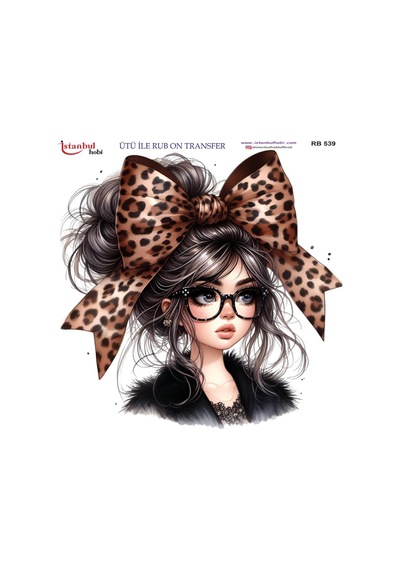 Ütü İle Rub On Transfer Kağıdı 30x30cm Rb-539