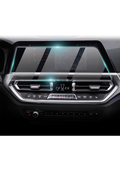Bmw 3 Series 2021-2022 330i 330e M340i M3 10.25 Inch Navigation 9h Nano Ipg Proactive Ekran Koruyucu