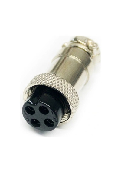 Ic-261m 12mm Mayk Dişi Şase 4p Konnektör