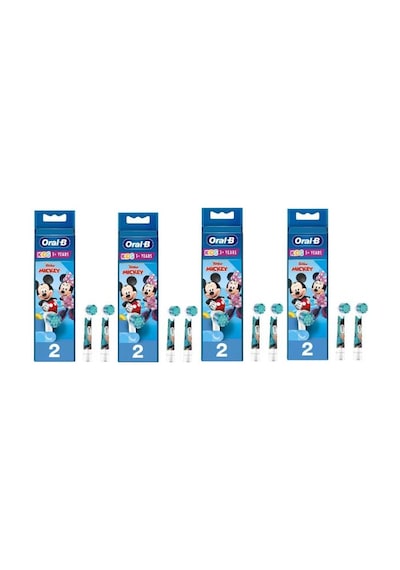Oral-b Kids Extra Yumuşak Mickey Yedek Başlık 2'li 4 Adet