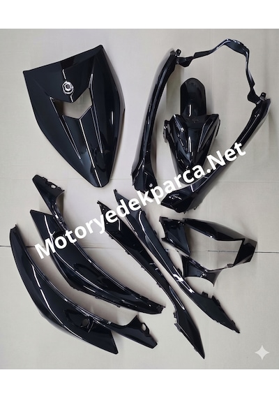 Yuki Casper Kaporta Set Siyah