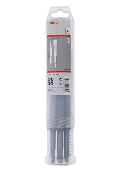 Bosch 4 Parça SDS-Plus Keski Seti - 2607017516