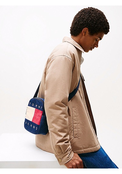 Tommy Hilfiger Erkek Çapraz Çanta Am0am138141af Denim