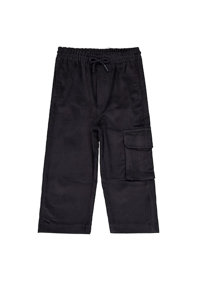 Civil Boys Kargo Cepli Kadife 6-9 Yaş Pantolon - Gri Antrasit