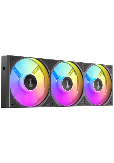 Antec C120 Argb 3 Lü 120mm Pwm Fan Seti Daisy-chain Asus Aura Sync Uyumlu Siyah 120*120*25mm