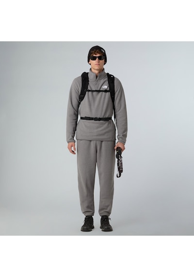 The North Face Glacier Fermuarlı Erkek Gri Polar Ceket Nf0a8d0qcqı1
