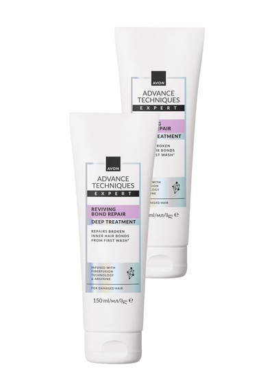Advance Techniques Expert Saç Bağlarını Güçlendiren Canlandırıcı Yoğun Bakım Maskesi 150ml İkili Paket