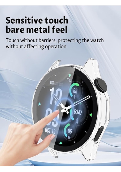Huawei Watch Gt 6 Pro 46mm Sert Pc Kasa Ve Ekran Koruyucu Yazısız Watch