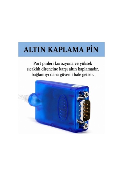 Utek Ut 890a Usb Den Rs 485/422 Ye Esd Korumalı Seri Dönüştürücü 1 Port 1.5m