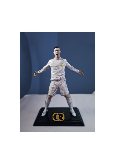 3d Cristiano - Ronaldo Figür / Futbol/ Madrid / Real Ronaldo Biblo/fanart