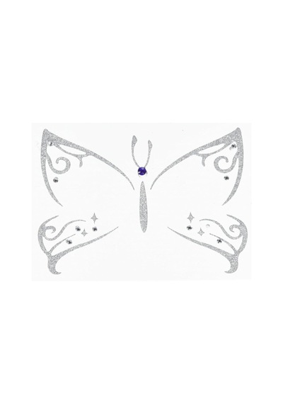 Herma Face Art Decor Yuz Susleme Etiketi Kelebek Genel