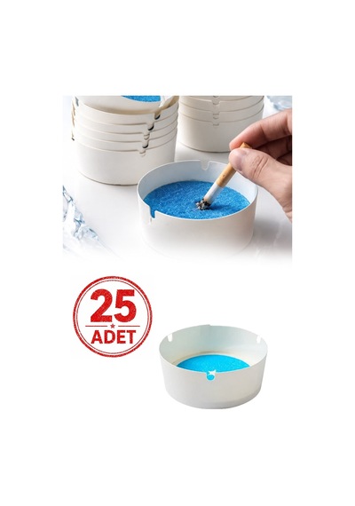 Omilife 25'li Su ile Aktifleşen Jel Küllük Kullan At Kul ve Koku Emici Pratik Küllük