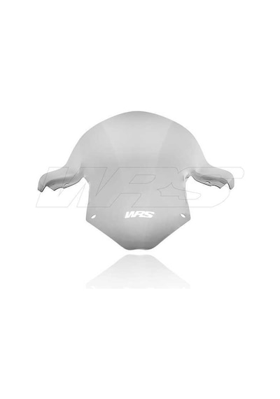 Wrs Bmw S1000 Rr 2019-2024 Yüksek Yarış Camı Füme Saydam - Siyah