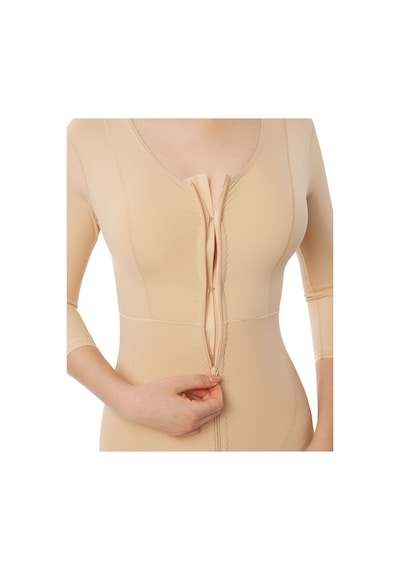 Variteks 227 Fermuarlı Body Külot Tipi Liposuction Korse
