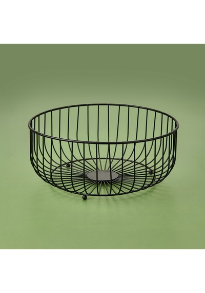 Metal Banyo Organizeri - Siyah - 28 Cm Çok Renkli