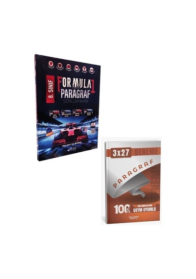 Son Viraj 2027 8. Sınıf Paragraf Formula-1 Serisi Soru Bankası+ Anla Kazan Paragraf