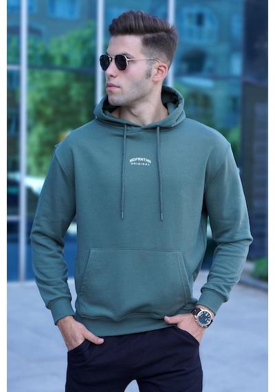 Madmext Madmext Haki Erkek Sweatshirt 5314-haki Haki