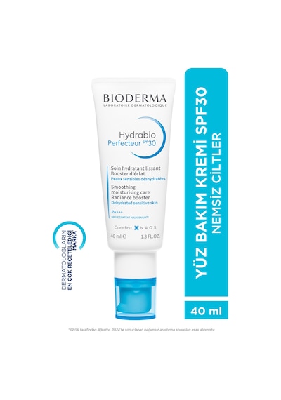Hydrabio Perfecteur Işıltı Veren Nemlendirici Spf30 Güneş Koruyuculu Yüz Kremi Niasinamid 40 Ml