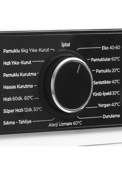 Vestel KCMI 98142 WIFI 1400 Devir 9 KG + 6 KG Kurutmalı Çamaşır Makinesi