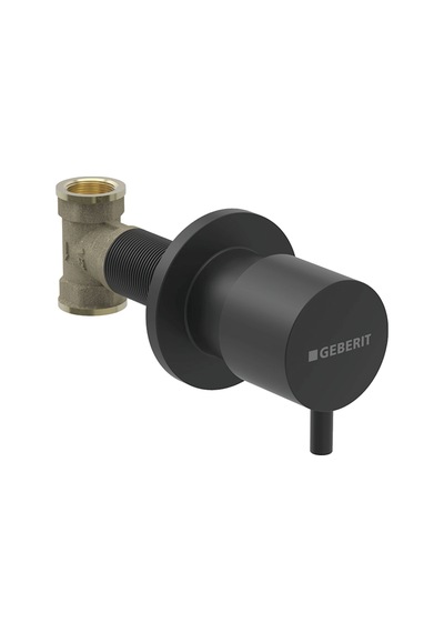 Geberit Ankastre Stop Valf, Mat Siyah 616.004.14.1