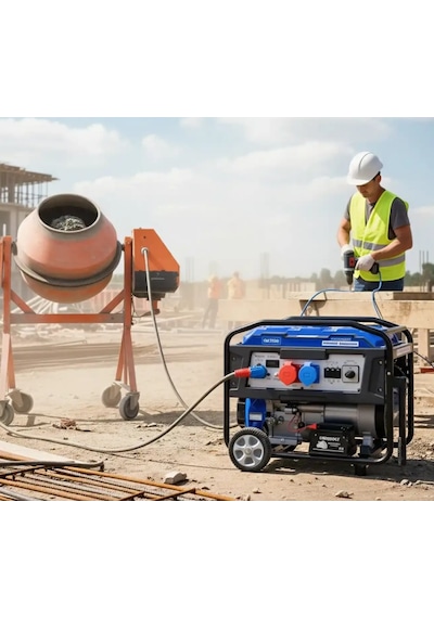 Factor Benzinli Dual Jeneratör 10kva Kgl10500mt
