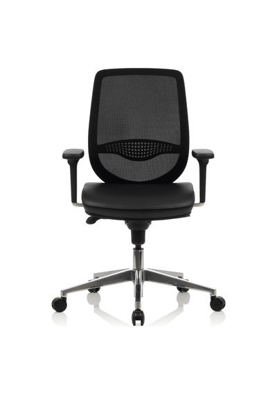 Bürosit Rhyme Alüminyum Ayarlı Kolçaklı Çalışma Koltuğu Suni Deri Bürosit Rhyme Alüminyum Ayarlı Kolçaklı Çalışma Koltuğu Suni Deri