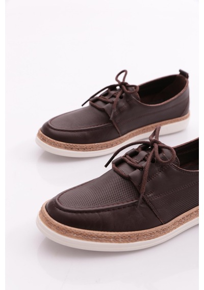 Dgn 118e Bayan Spor Bağli Soft Oxford Ayakkabi Kahve